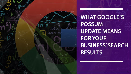 What Google’s Possum Update Means for Your Business’ Search Results